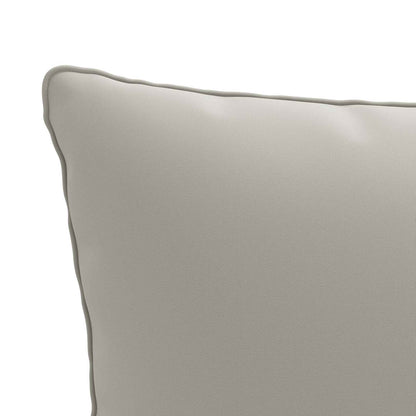1-Piece Back Cushion PUTTEN 100% Polyester Grey 60 x 40 x 15 cm