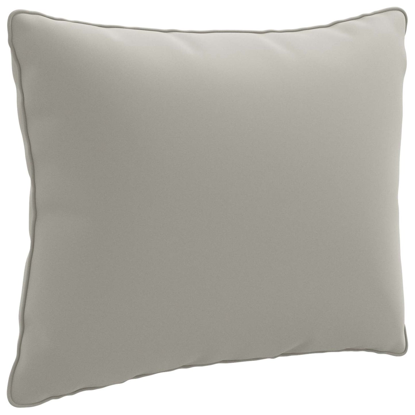 1-Piece Back Cushion PUTTEN 100% Polyester Grey 60 x 40 x 15 cm