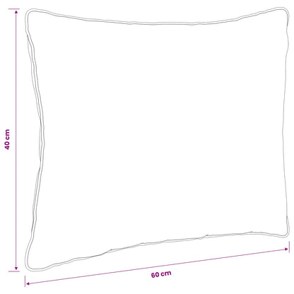 1-Piece Back Cushion PUTTEN 100% Polyester Leaf Design