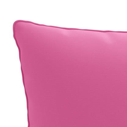 1-Piece Back Cushion PUTTEN 100% Polyester Pink 60 x 40 x 15 cm