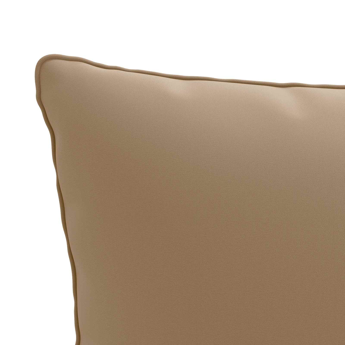 1-Piece Back Cushion PUTTEN 100% Polyester Taupe