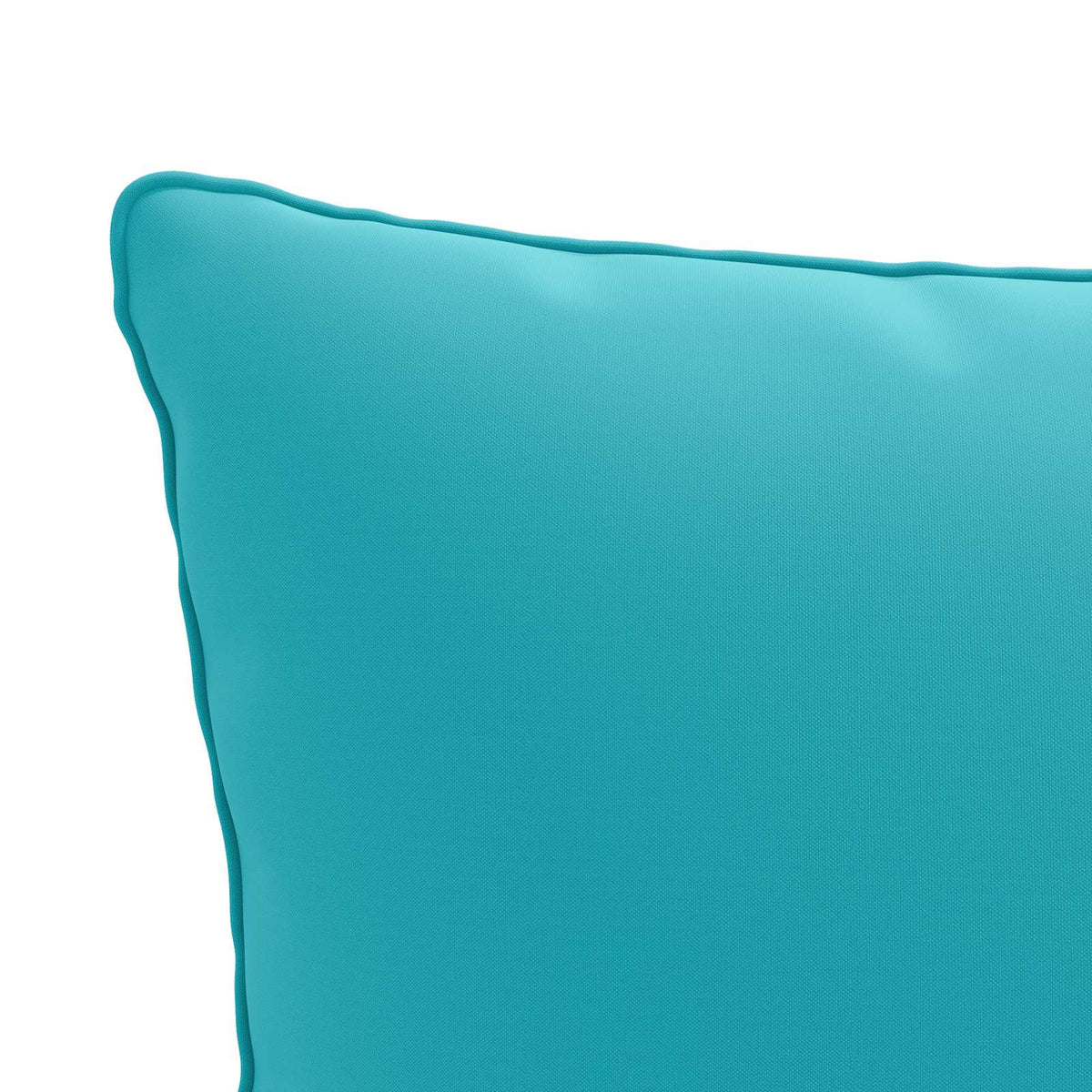 1-Piece Back Cushion PUTTEN 100% Polyester Turquoise