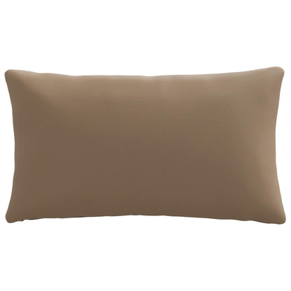 1-Piece Back Cushion PUTTEN 100% Polyester Taupe