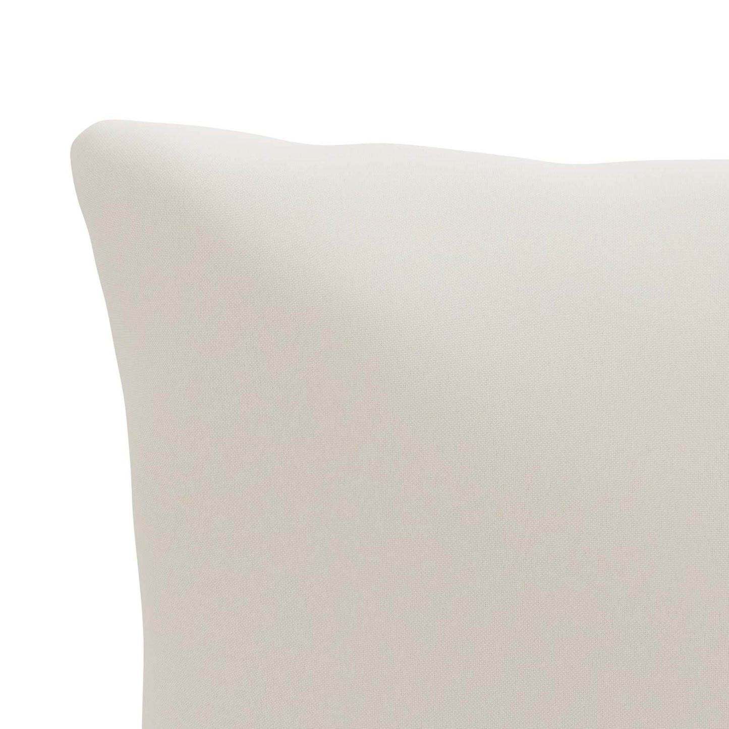 1-Piece Back Cushion PUTTEN 100% Polyester White