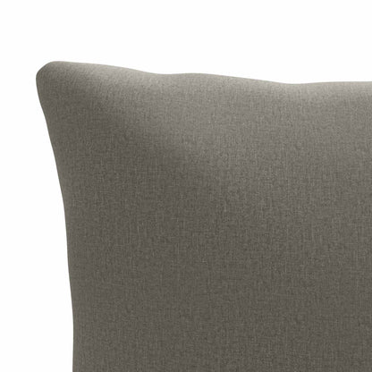 1-Piece Back Cushion PUTTEN 100% Polyester Grey 70 x 40 x 15 cm