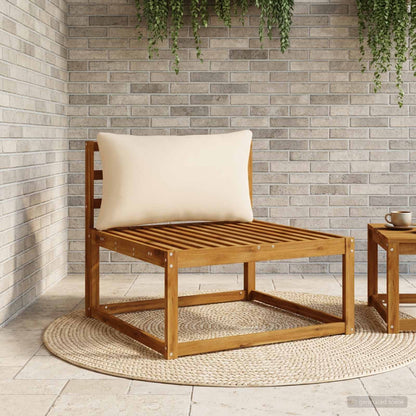 1-Piece Back Cushion PUTTEN 100% Polyester Cream