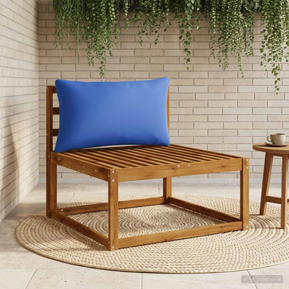 1-Piece Back Cushion PUTTEN 100% Polyester Royal Blue