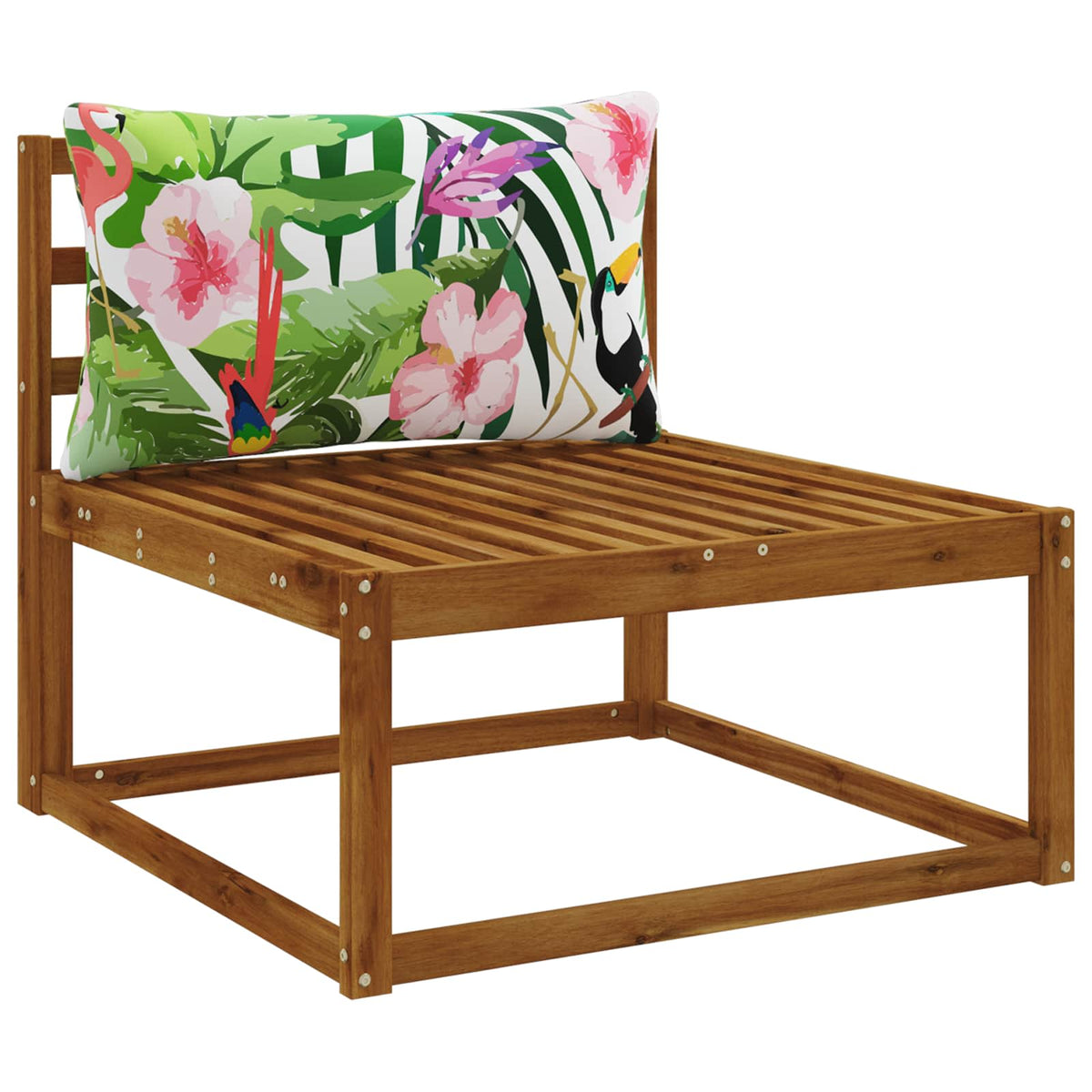1-Piece Back Cushion PUTTEN 100% Polyester Multicolour