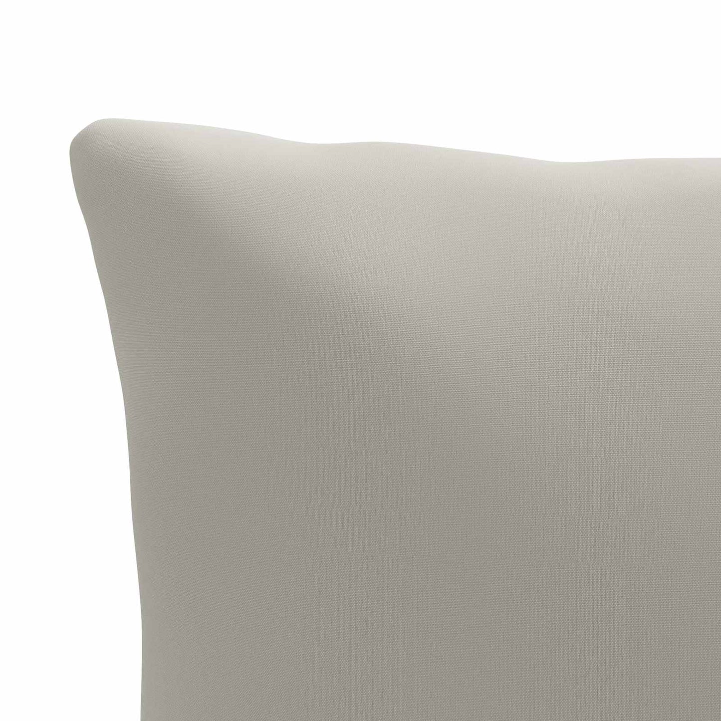 1-Piece Back Cushion PUTTEN 100% Polyester Grey 70 x 40 x 15 cm