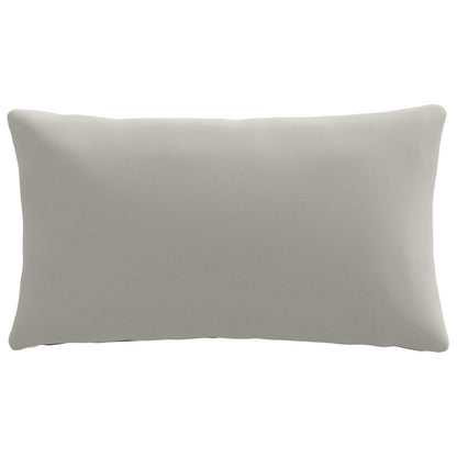 1-Piece Back Cushion PUTTEN 100% Polyester Grey 70 x 40 x 15 cm