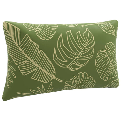 1-Piece Back Cushion PUTTEN 100% Polyester Leaf Design