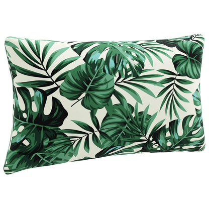 1-Piece Back Cushion PUTTEN 100% Polyester Leaf Pattern