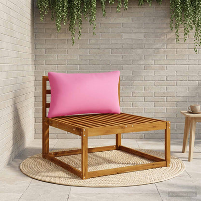 1-Piece Back Cushion PUTTEN 100% Polyester Pink 80 x 40 x 15 cm