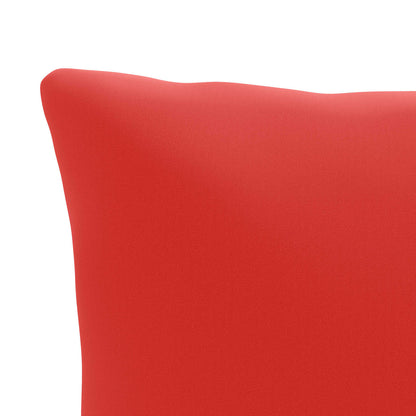 1-Piece Back Cushion PUTTEN 100% Polyester Red 70 x 40 x 15 cm