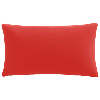1-Piece Back Cushion PUTTEN 100% Polyester Red 70 x 40 x 15 cm
