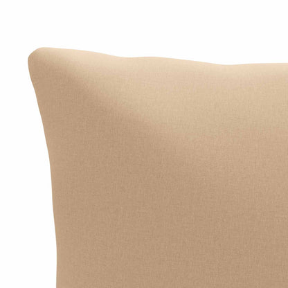 1-Piece Back Cushion PUTTEN 100% Polyester Sand 80 x 40 x 15 cm