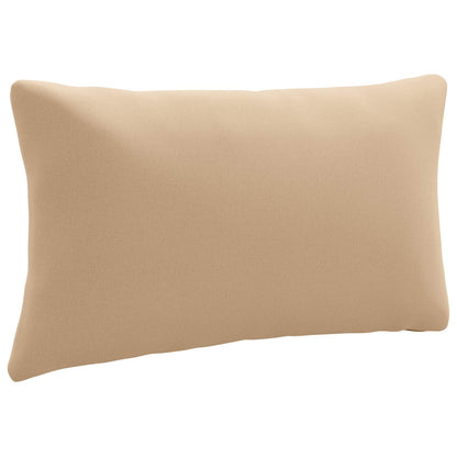 1-Piece Back Cushion PUTTEN 100% Polyester Sand 80 x 40 x 15 cm