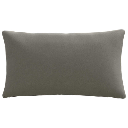 1-Piece Back Cushion PUTTEN 100% Polyester Grey 80 x 40 x 15 cm