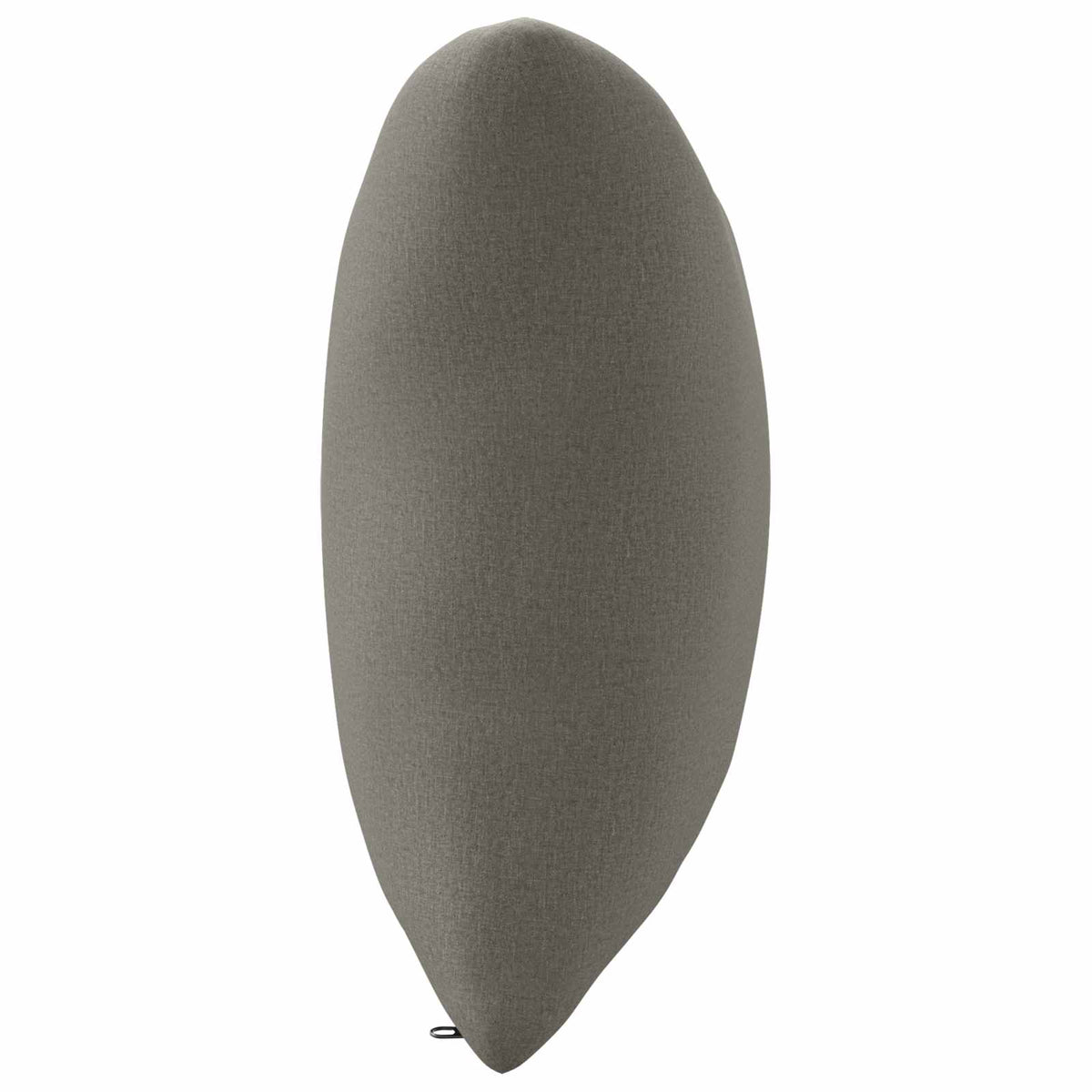 1-Piece Back Cushion PUTTEN 100% Polyester Grey 80 x 40 x 15 cm