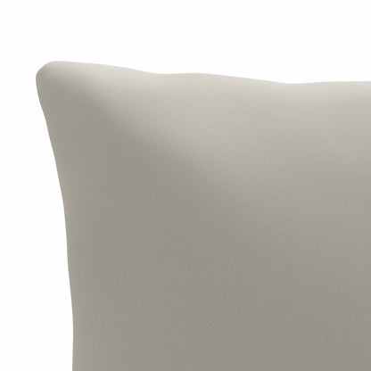 1-Piece Back Cushion PUTTEN 100% Polyester Grey 80 x 40 x 15 cm