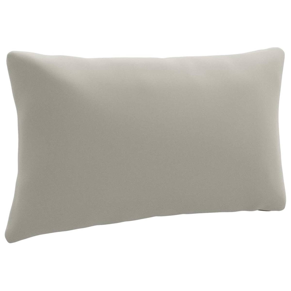 1-Piece Back Cushion PUTTEN 100% Polyester Grey 80 x 40 x 15 cm