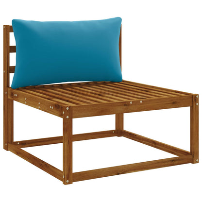 1-Piece Back Cushion PUTTEN 100% Polyester Light Blue