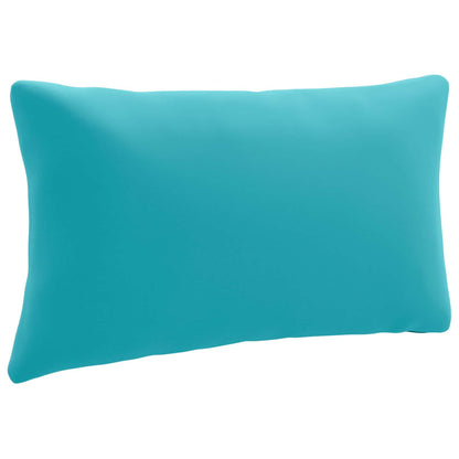 1-Piece Back Cushion PUTTEN 100% Polyester Turquoise