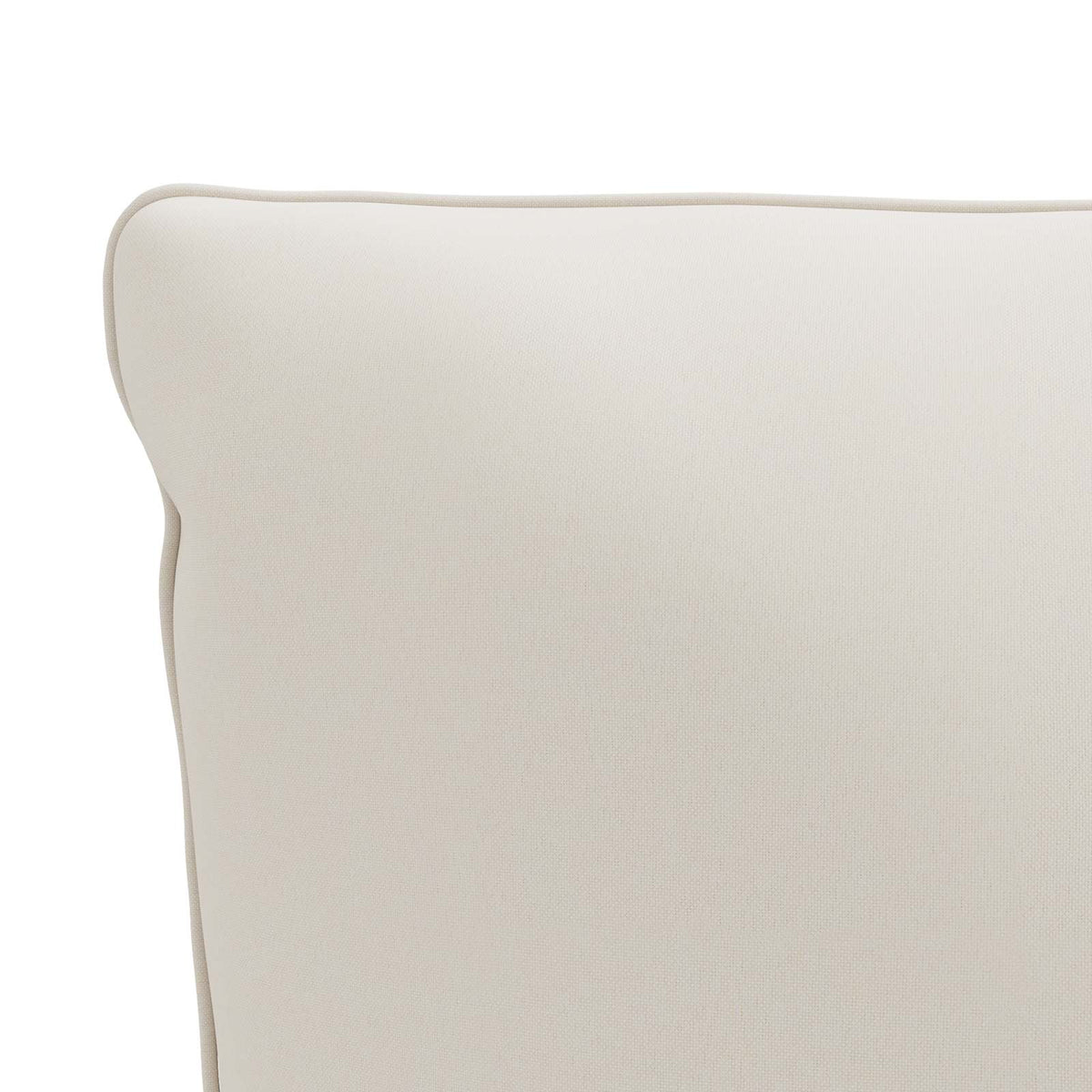 1-Piece Back Cushion PUTTEN 100% Polyester White