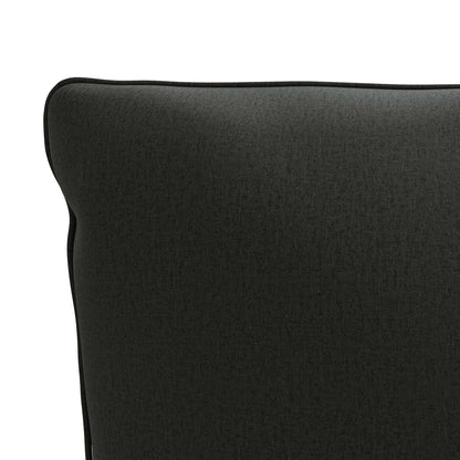 1-Piece Back Cushion PUTTEN 100% Polyester Black