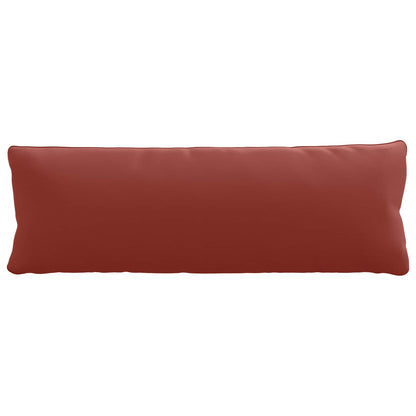 1-Piece Back Cushion PUTTEN 100% Polyester Red 120 x 40 x 15 cm