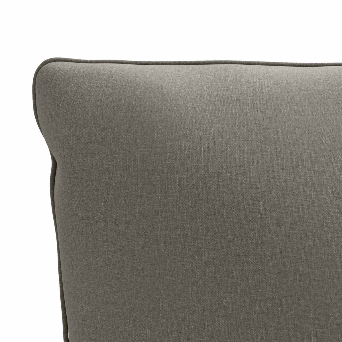 1-Piece Back Cushion PUTTEN 100% Polyester Grey