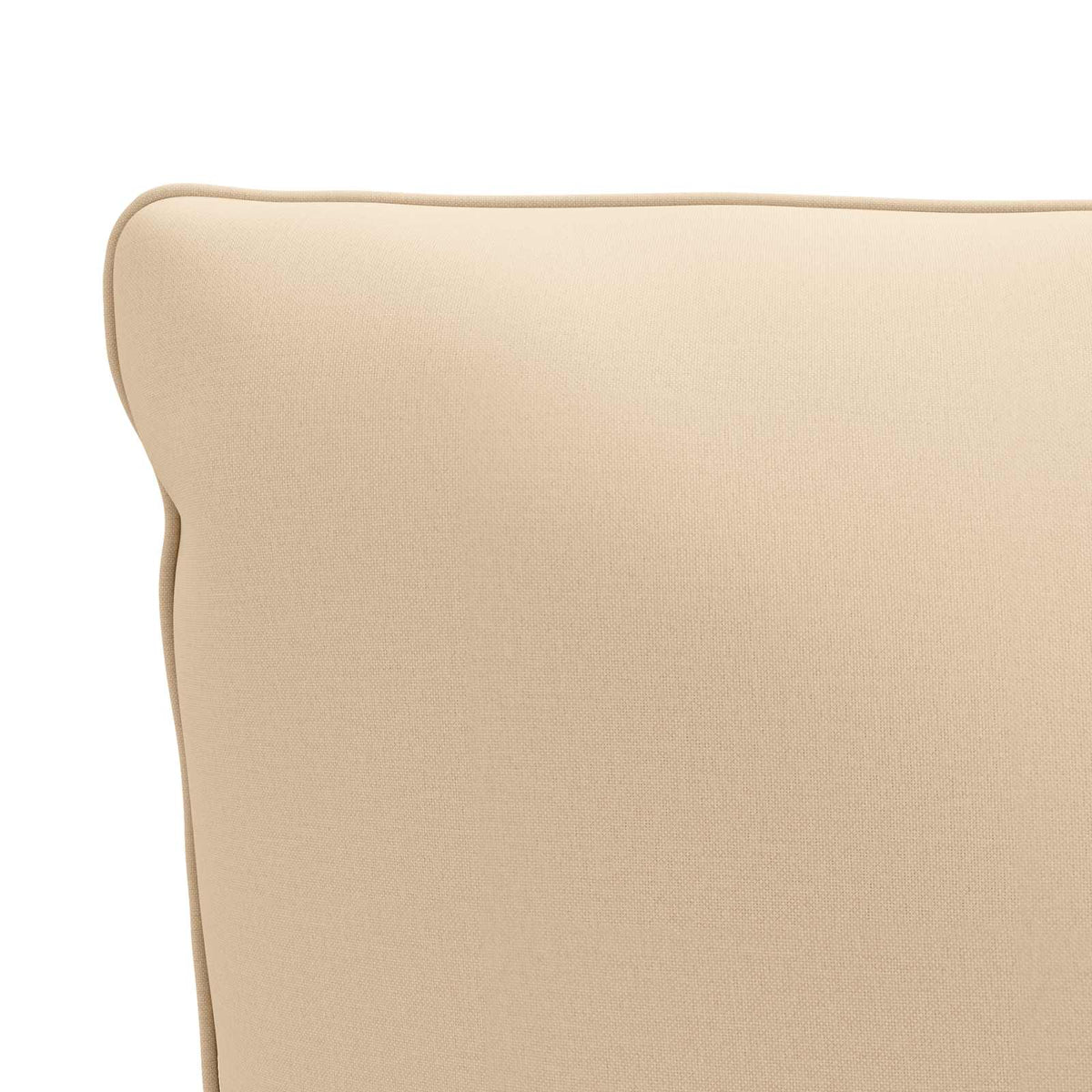 1-Piece Back Cushion PUTTEN 100% Polyester Cream