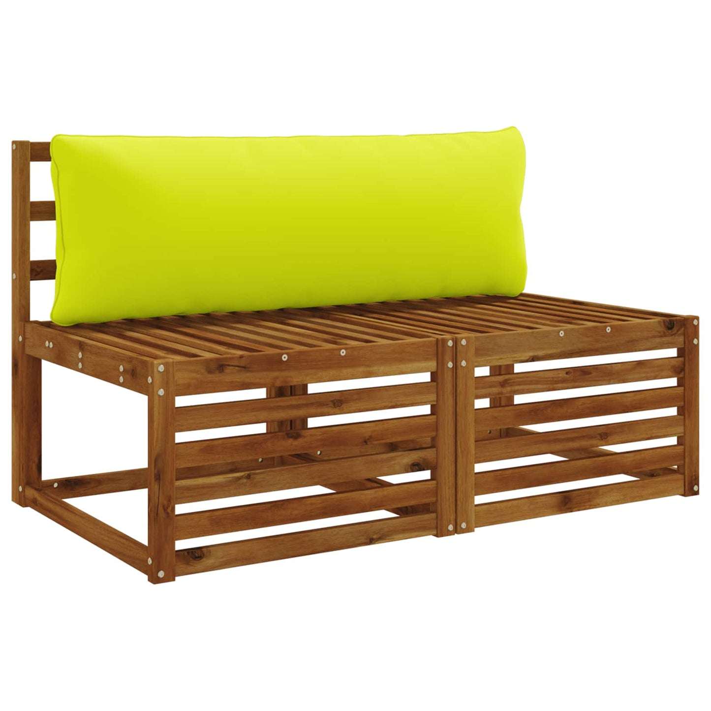 1-Piece Back Cushion PUTTEN 100% Polyester Bright Green