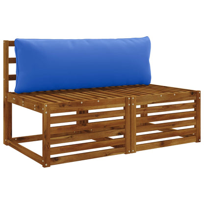 1-Piece Back Cushion PUTTEN 100% Polyester Royal Blue