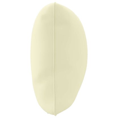 1-Piece Back Cushion PUTTEN 100% Polyester Cream