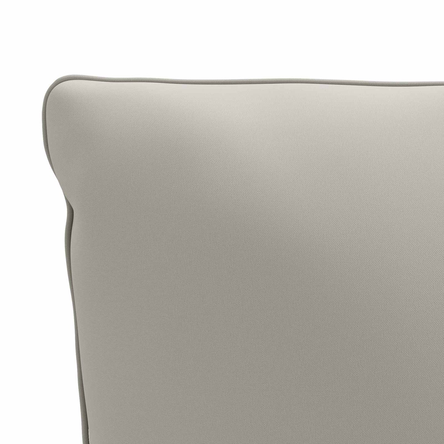 1-Piece Back Cushion PUTTEN 100% Polyester Grey