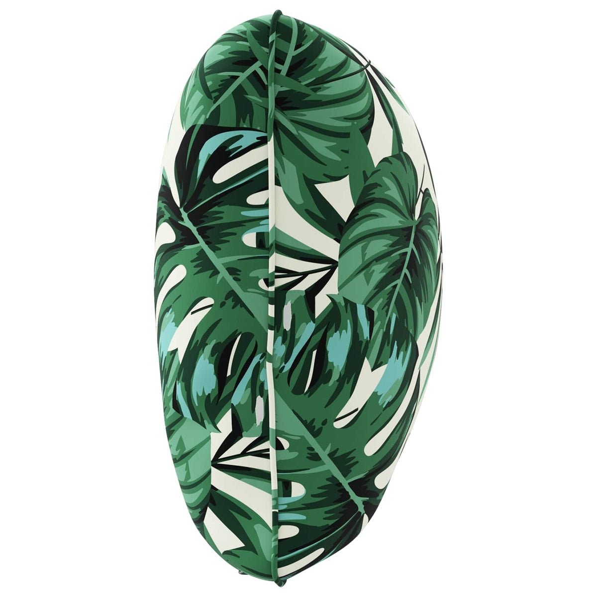 1-Piece Back Cushion PUTTEN 100% Polyester Leaf Pattern