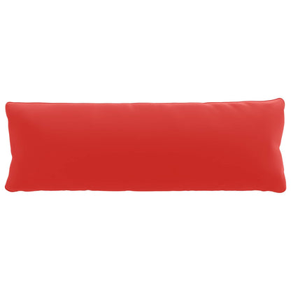 1-Piece Back Cushion PUTTEN 100% Polyester Red 120 x 40 x 15 cm