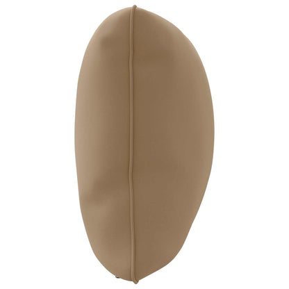 1-Piece Back Cushion PUTTEN 100% Polyester Taupe