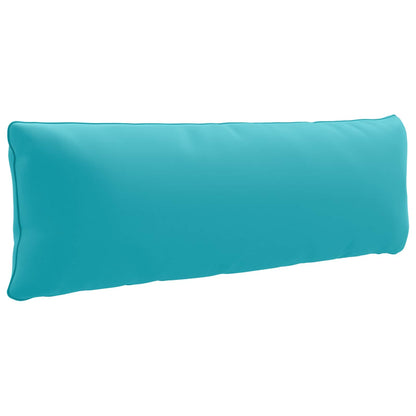 1-Piece Back Cushion PUTTEN 100% Polyester Turquoise