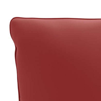 1-Piece Back Cushion PUTTEN 100% Polyester Wine Red