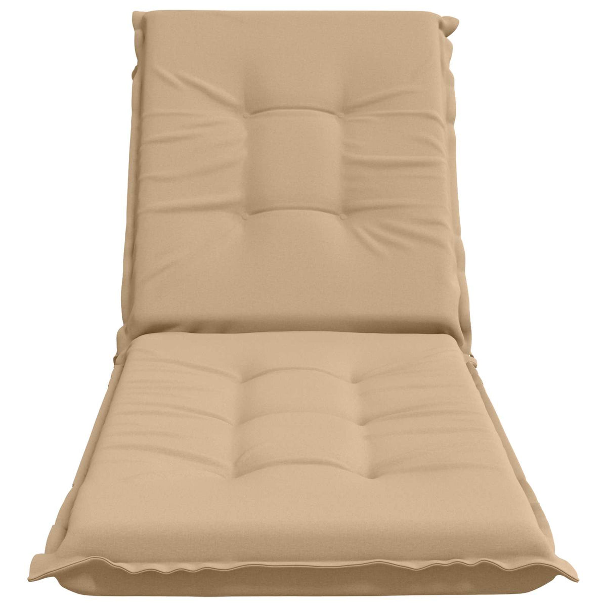 Sunlounger Cushion GEMERT 100% Polyester Sand 190 x 50 x 9 cm