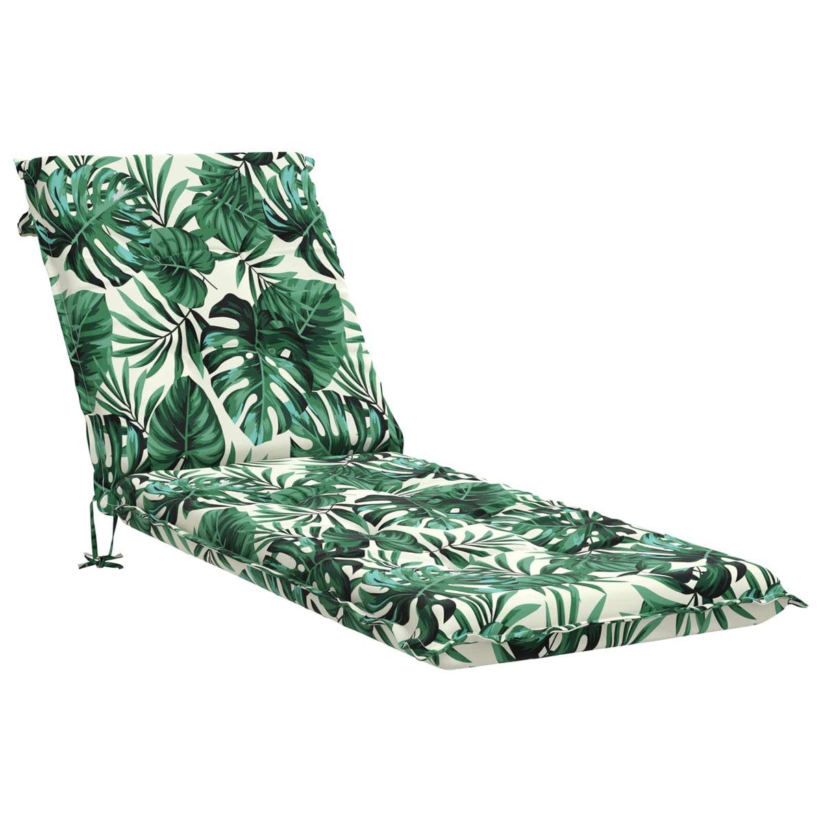 Sunlounger Cushion GEMERT 100% Polyester Leaf Pattern