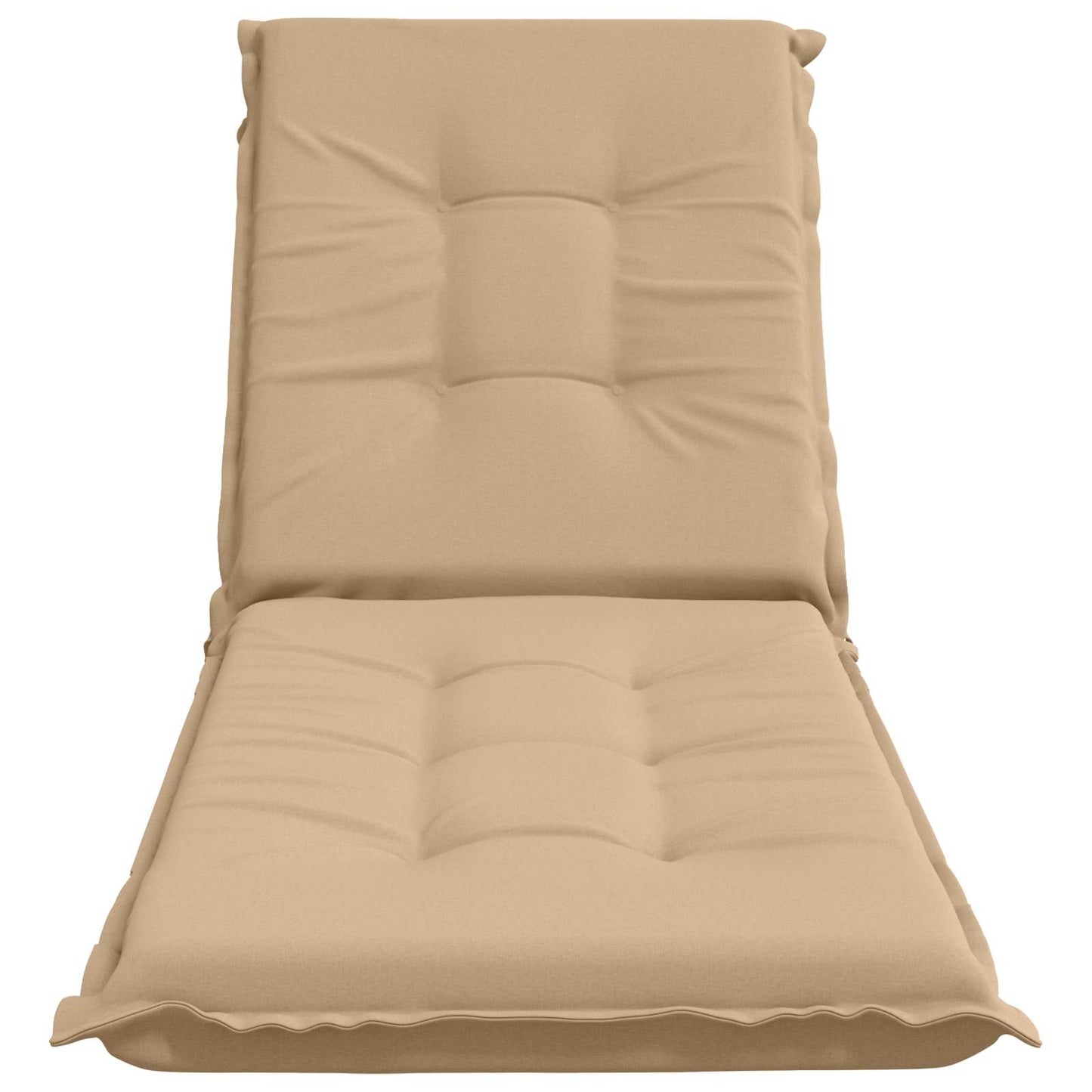 Sunlounger Cushion GEMERT 100% Polyester Sand 190 x 60 x 9 cm