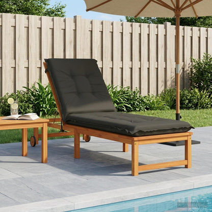 Sunlounger Cushion GEMERT 100% Polyester Anthracite