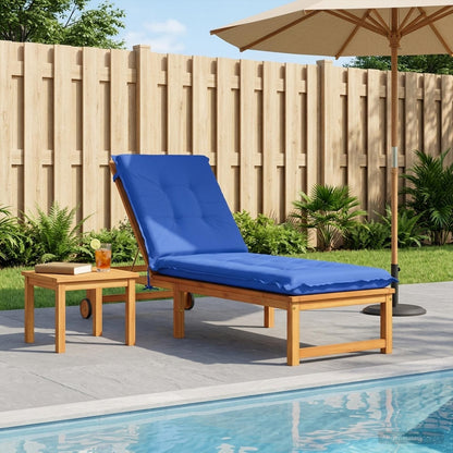 Sunlounger Cushion GEMERT 100% Polyester Royal Blue