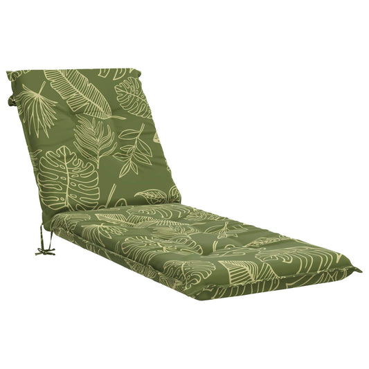 Sunlounger Cushion GEMERT 100% Polyester Leaf Design