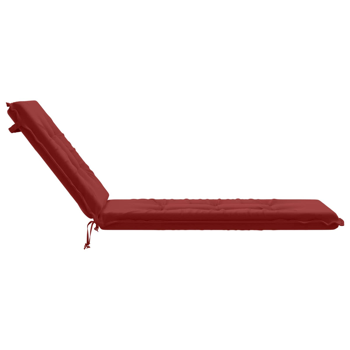 Sunlounger Cushion GEMERT 100% Polyester Wine Red