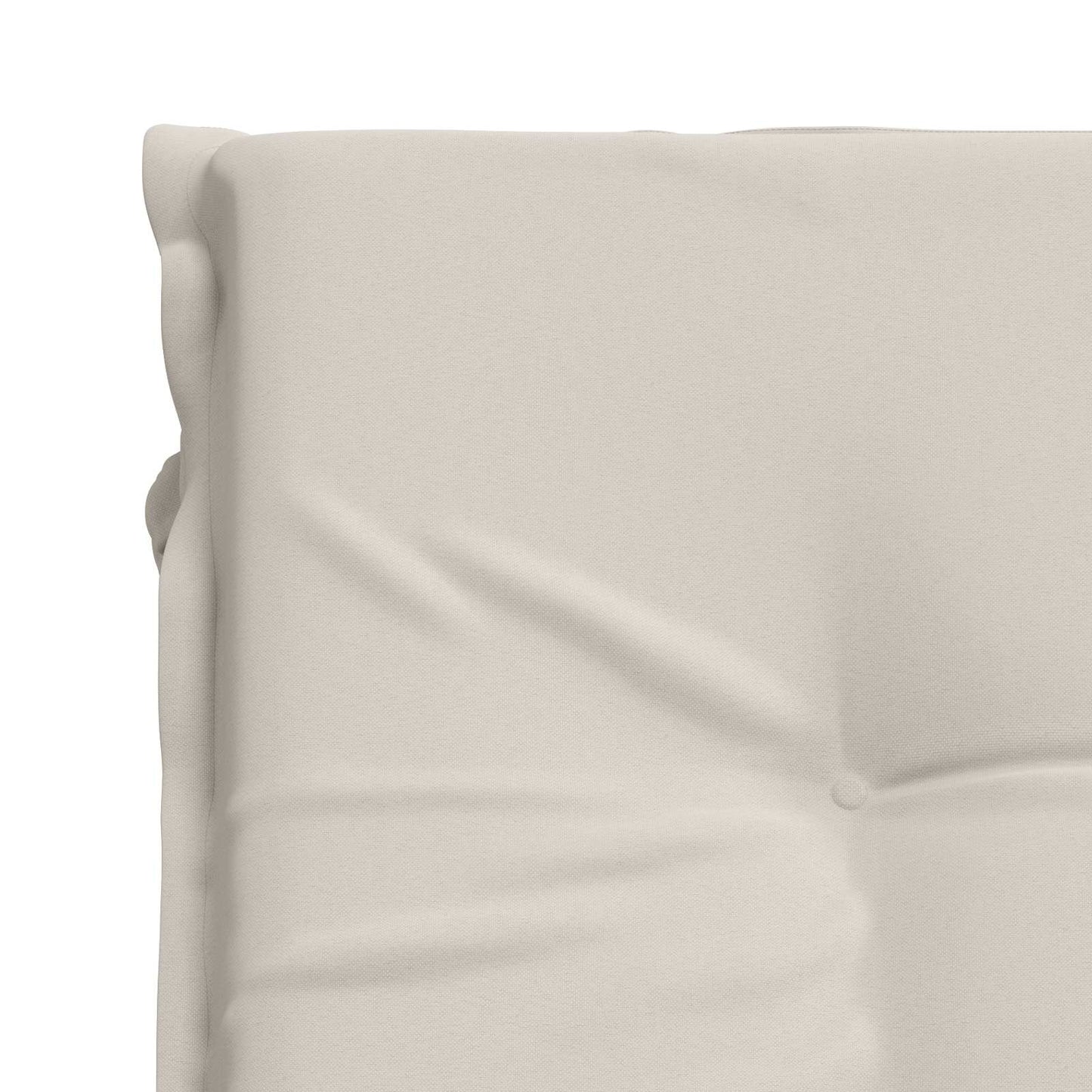 Sunlounger Cushion GEMERT 100% Polyester White 190 x 70 x 9 cm