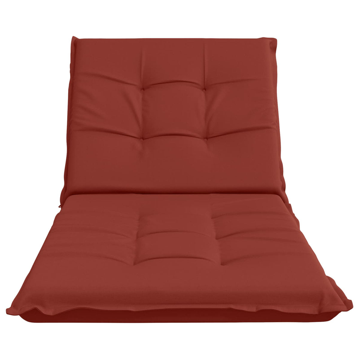 Sunlounger Cushion GEMERT 100% Polyester Red 190 x 70 x 9 cm